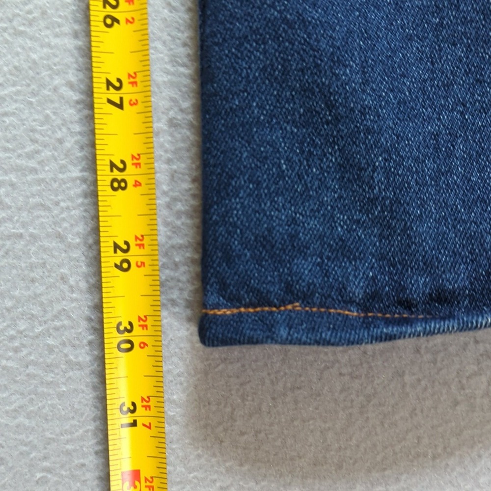 Wrangler Jeans Mens 42x30 (40x30) Blue Vintage Made in USA Regular Fit Denim - Picture 8 of 8